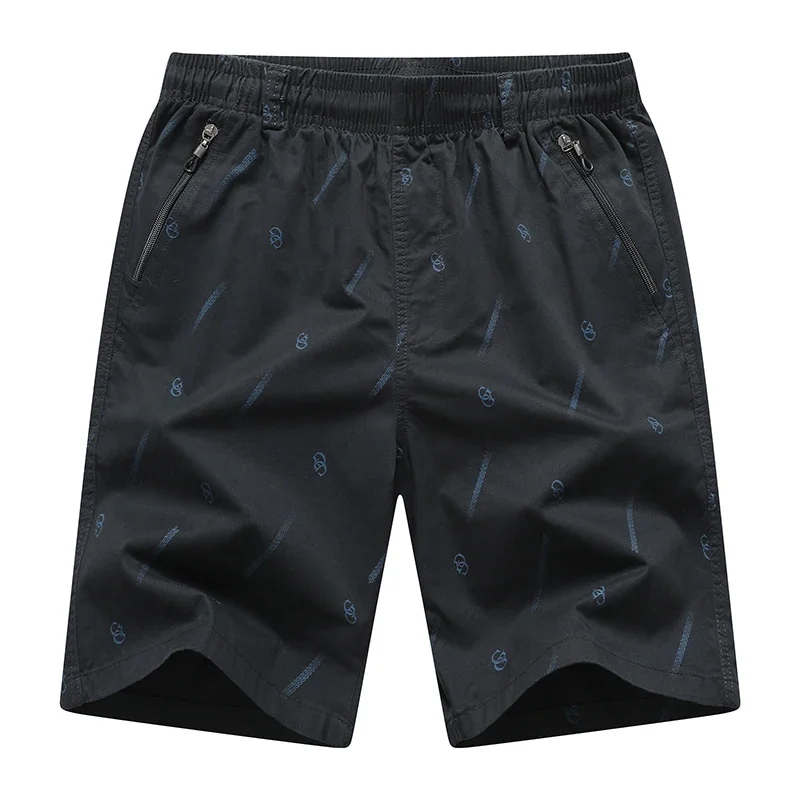LIBIELIY 2024 Men's Work Shorts Summer Cotton Thin Casual Sweatpants Comfortable Hundred Five Pants