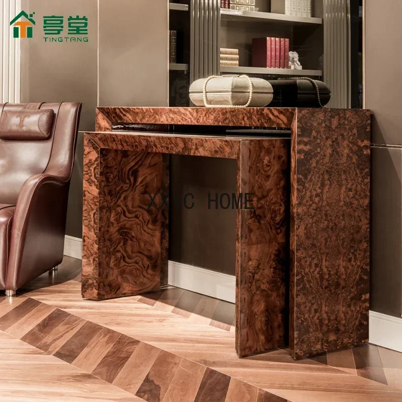 

Light Luxury Living Room Home Entrance Aisle Partition Decorative Table High-End Furniture