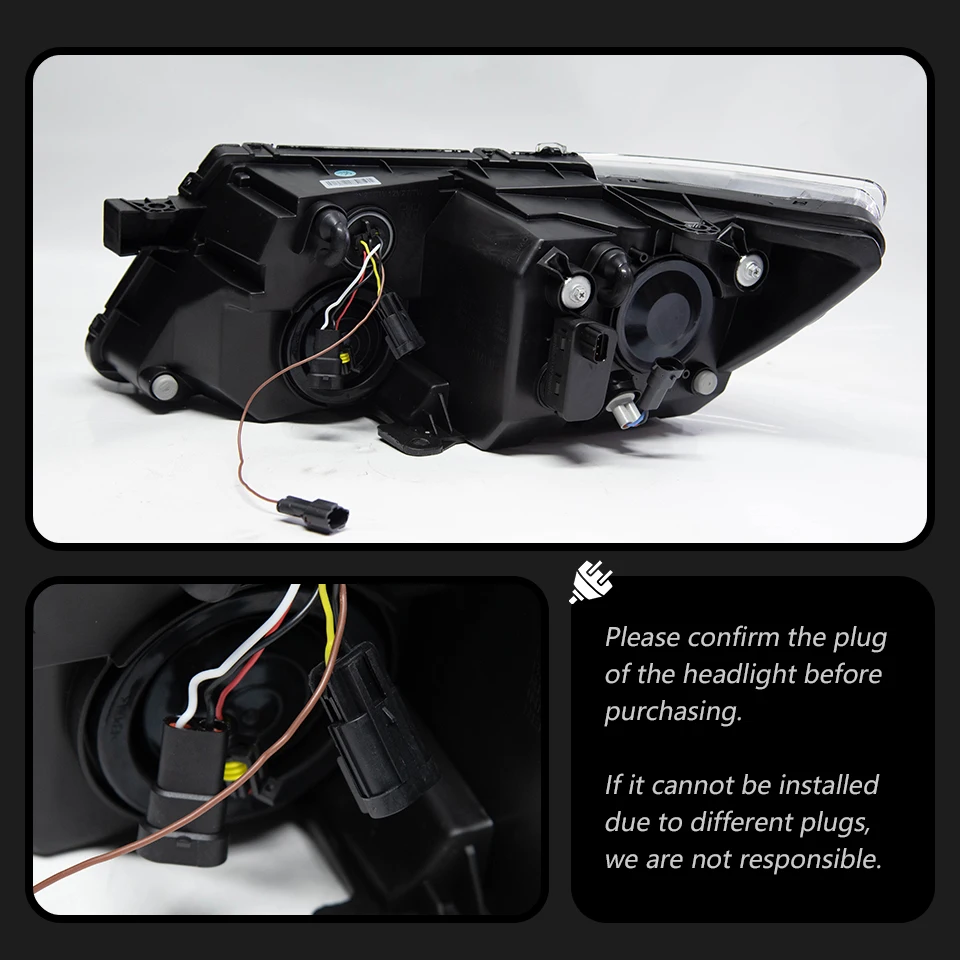 AKD Car Styling for Dodge JCUV Journey 2009-2016 LED Headlight Fiat Freemont LED DRL Hid Angel Eye Bi Xenon Beam Accessories