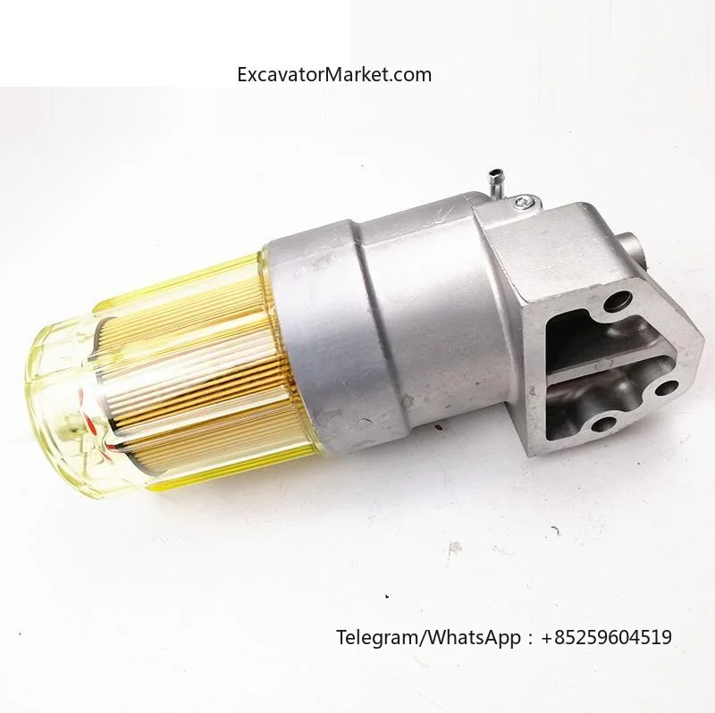 High Quality For Sany SY65-75-135-215-8-9 oil-water separator assembly diesel filter assembly high quality excavator accessories