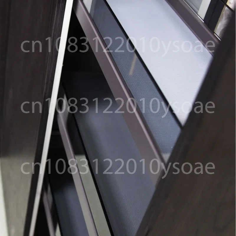 Extremely deep for floor cabinets with large-capacity pull-out baskets the refrigerator, multi-layer drawers at the bottom