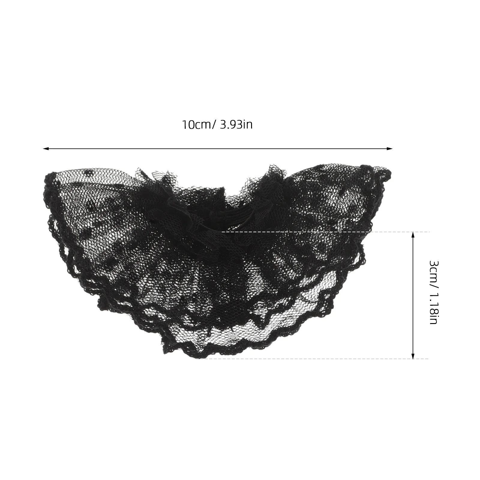 Conjunto de Roupas 2 Peças: Saia de Tule com Renda Feita à Mão para Fantasia de Brincadeira de Miniatura Acessórios de Vestir para Bebês