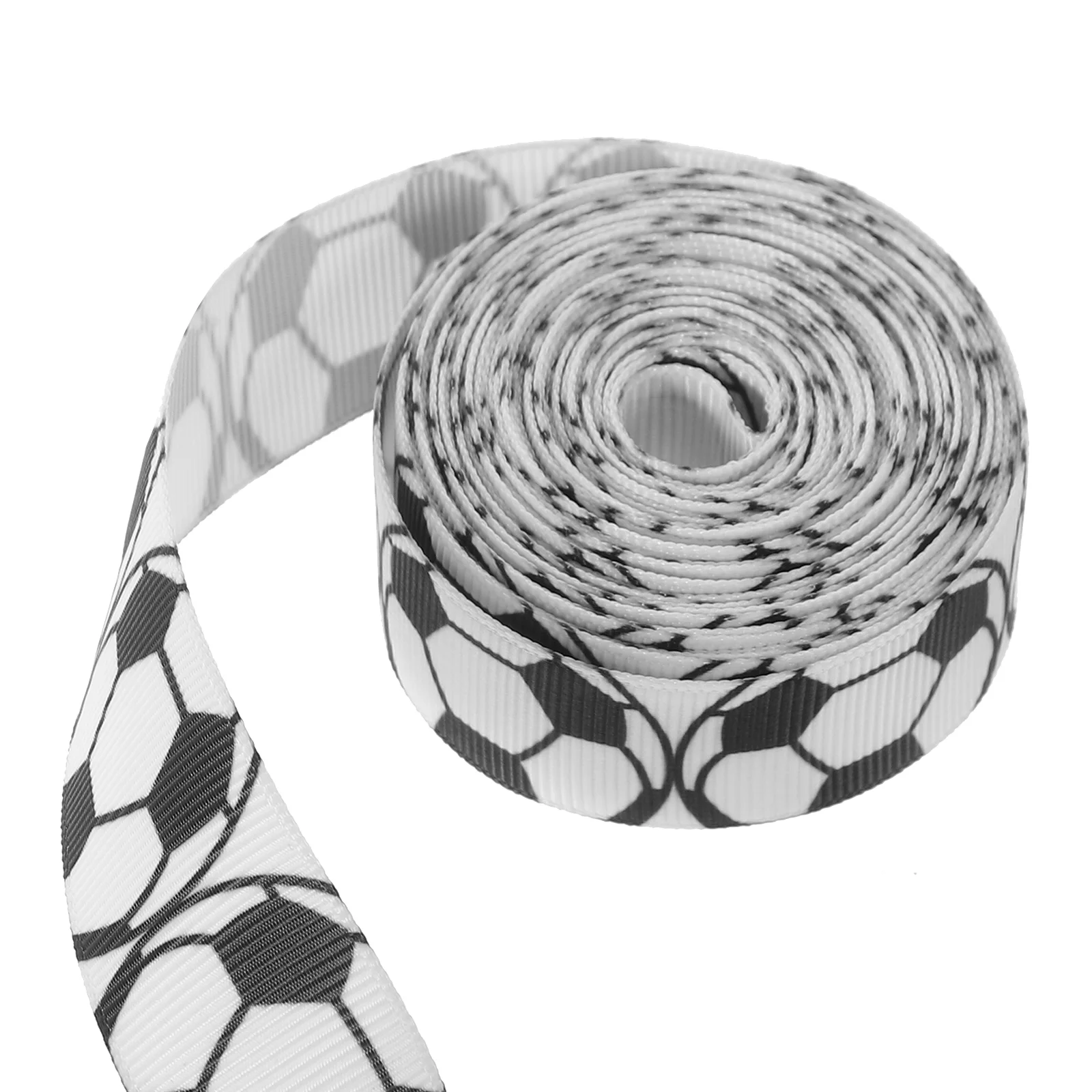 Decorations Football Ribbon Gift Soccer Pattern 45000X220X010CM Fabric Grosgrain for Wrapping Decorative Packaging