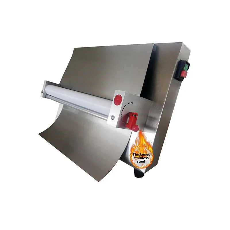 220V 18 inch DR-3C wide automatic fondant machine stainless steel electric pressure and noodle machine pizza press