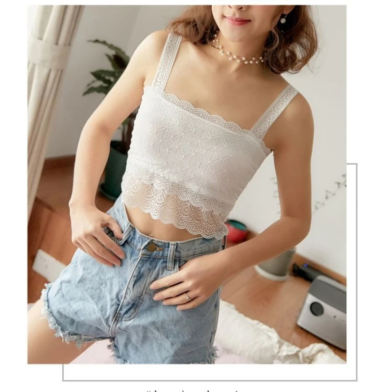 Thumbnail 2 - #91 Latest Lace Trim Camisole Offers