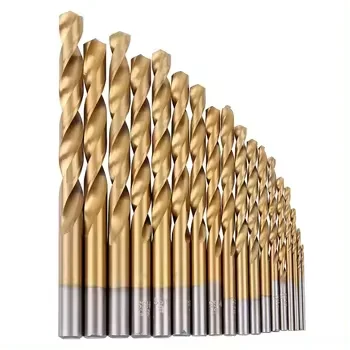 170 Pcs Metric Drill Bit Set Twist Drill Set For Wood Metal Plastic In Metal Box view 5