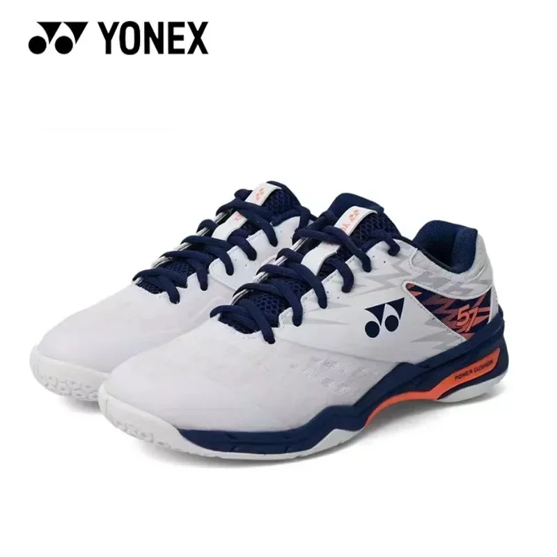 Brand YONEX Badminton Shoes Unisex 57EX YY High-quality Shock-absorbing Breathable Non-slip Training Sports Tennis Sneakers