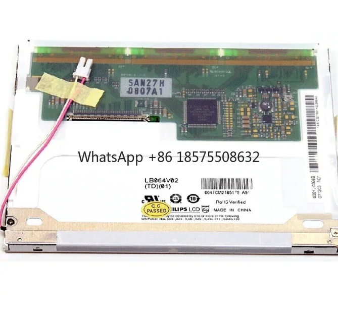 6.4'' inch lcd screen for Anritsu site master S331D lcd pane