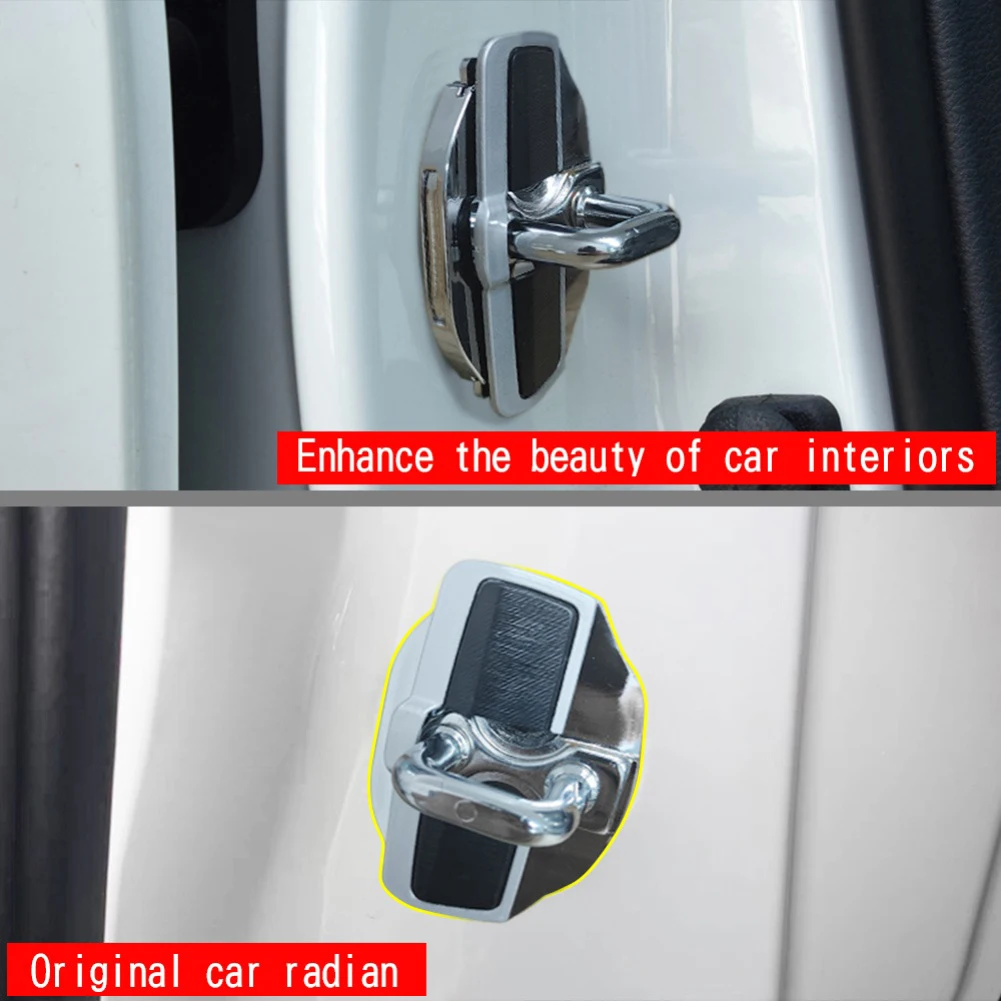 

Door Lock Buckle for Stabilizer for Nissan E12 E13 C27 C28 For Kicks For X-Trail with Robust Material and Noise Reducing Gaskets