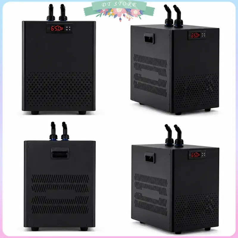 130W Aquarium Chiller Automatic Constant Temperature Cooling System for Fish Tank Sea Water Household Refrigerator