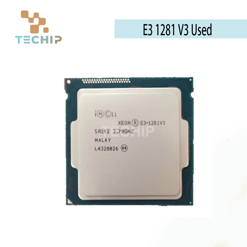 Xeon E3 1281 V3 3,7 GHz 4 Kerne 8 Threads LGA 1150 CPU-Prozessor