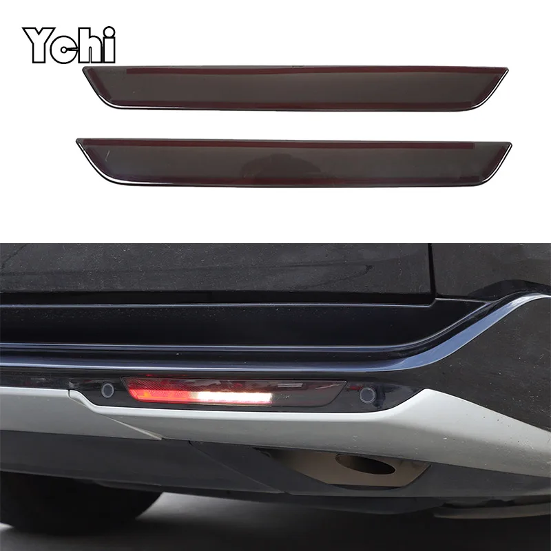 ABS Black For Land Rover Range Rover Sport Vogue L460 2023-2024 Car Rear Fog Lamp Cover Sticker Car Exterior Accessories