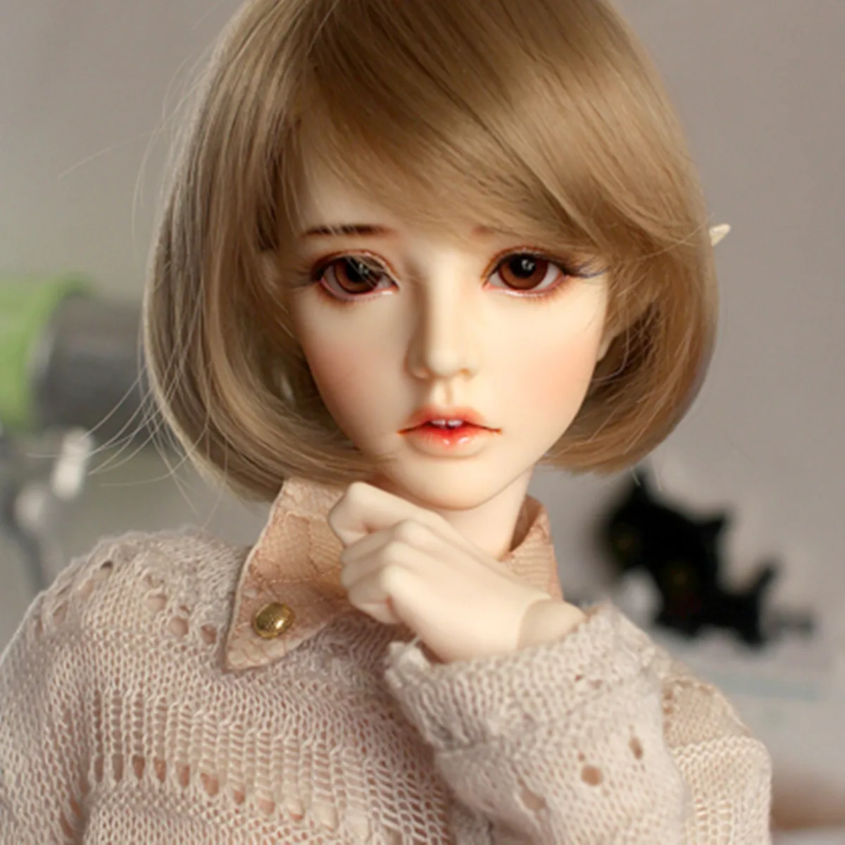 

New BJD SD doll 1/3 girl doll JUAH elf joint action doll girl gift high-grade resin spot makeup