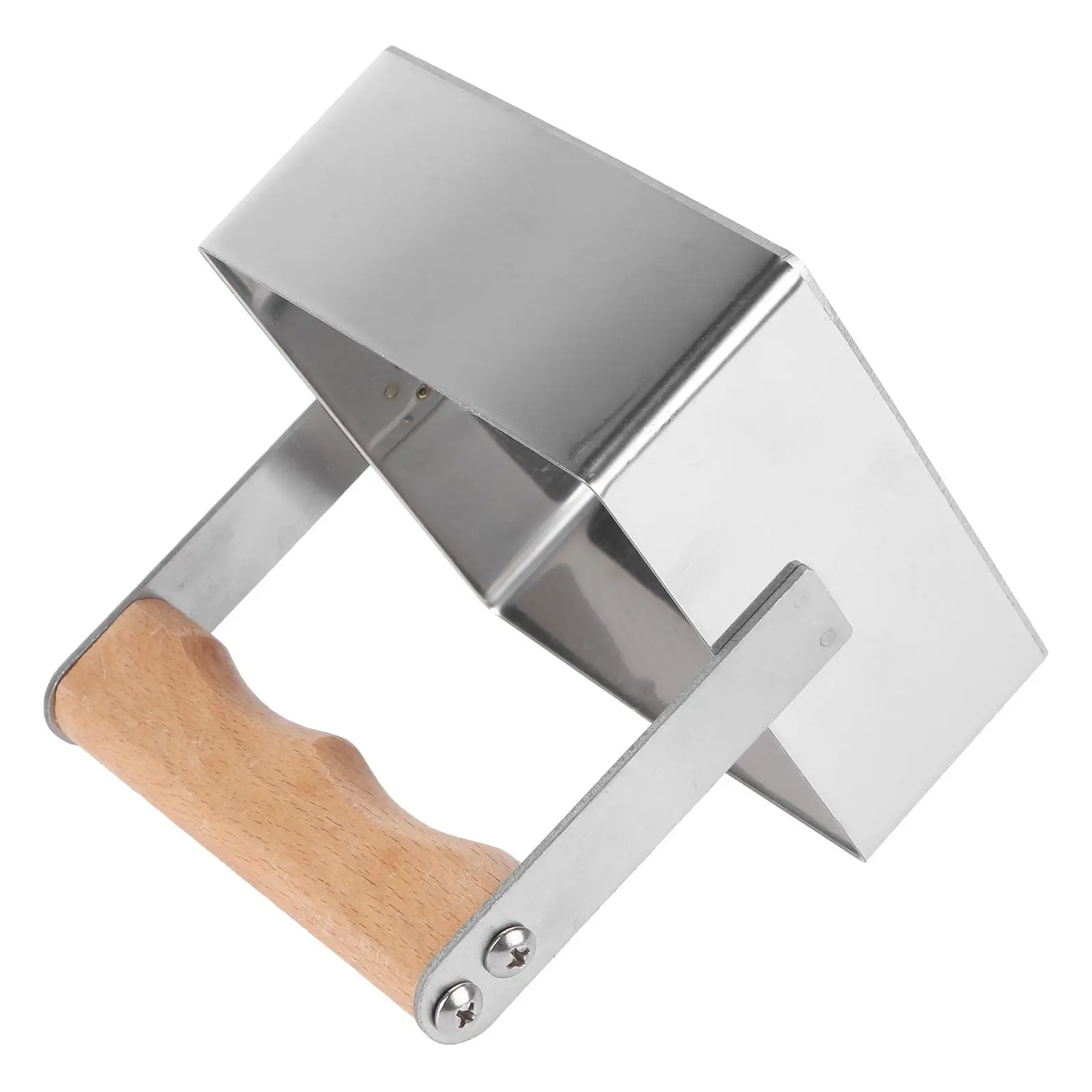 

Honeycomb Square Wooden Spatula High Quality Stainless Steel Beekeeping Tool Honey Mold Cutting Gardening Supplies