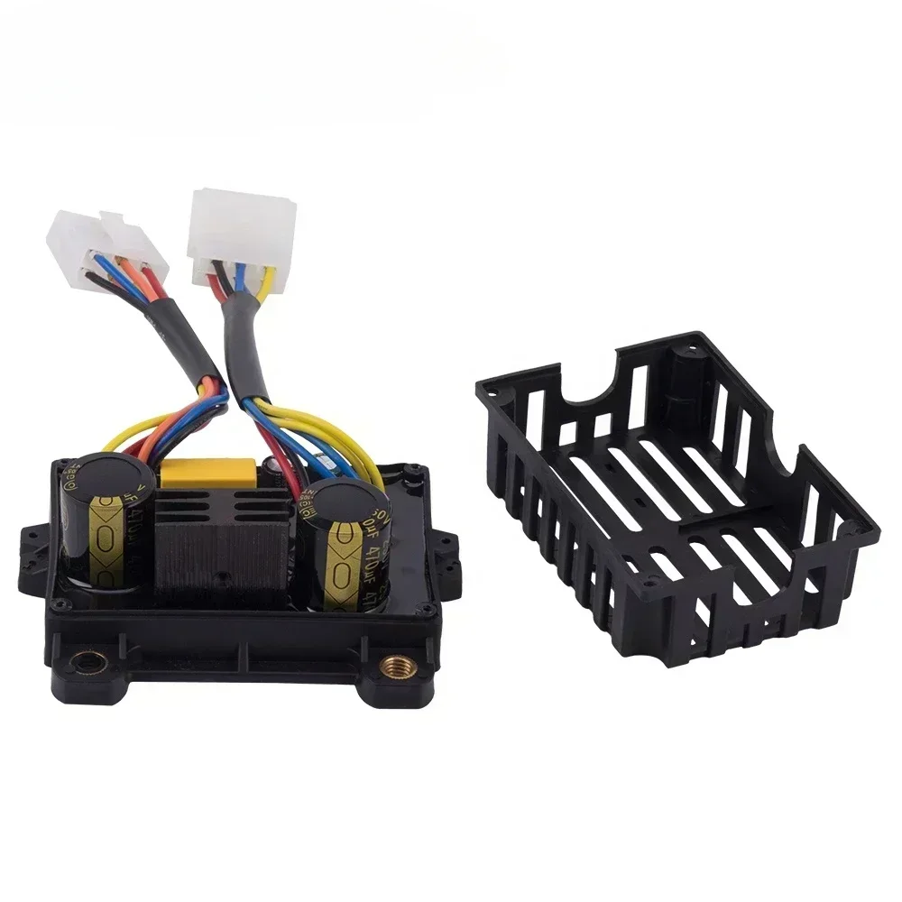 

-Gasoline Generator Parts AC Single Phase AVR 12 Wires Automatic Voltage Regulator Stabilizer For HJ-5K25DH