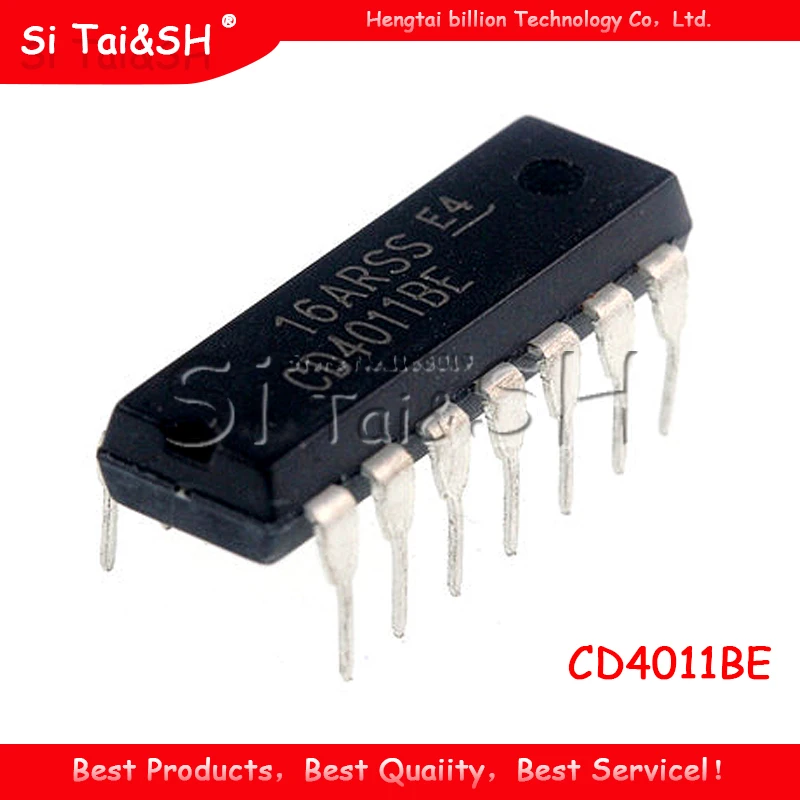

10 шт. CD4011BE CD4011 4011BE водонепроницаемый корпус