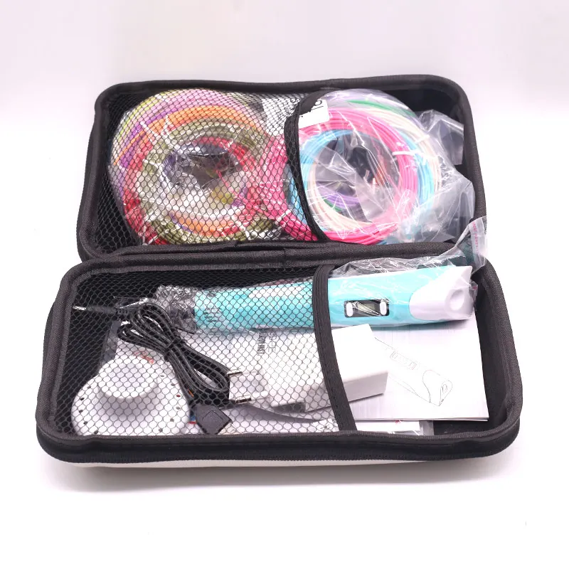 High Quality 3D Pen 3D  Printing Pen,100m PLA Filament 1.75mm DIY Pen With Case,Kids Educational Toys Gift for Kids