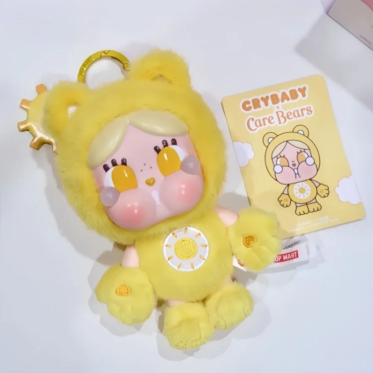 Original POP MART CRYBABY Care Bears Blindbox Taschenanhänger Schlüsselanhänger Niedliches Sammlerstück Dekofigur Spielzeug Geschenk für Sammler – Detail 7