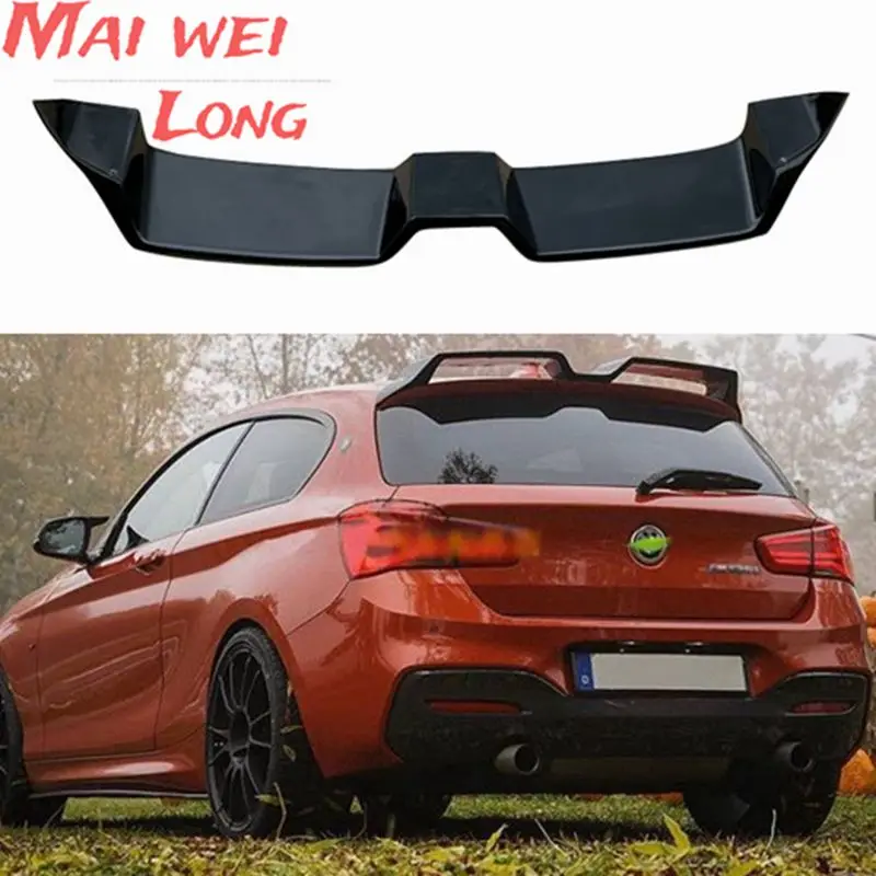 For BMW F20 Spoiler 2018-2021 1 Series 116i 120i 118i M135i F20 F21 Carbon Fiber Rear Roof / Top Spoiler AC Style F20 Spoiler