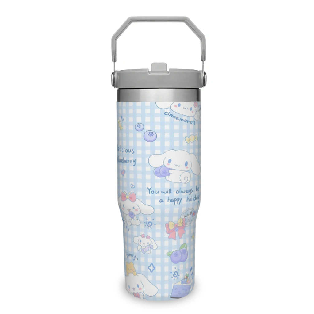 

Sanrio Cinnamoroll 30 oz Portable Car Cup Stainless Steel Insulated Tumblers Travel