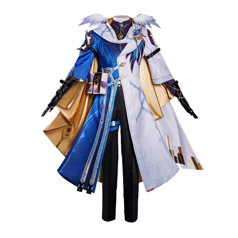 COS-HoHo Honkai: Star Rail Sunday Gioco Vestito Splendido Uniforme Costume Cosplay Halloween Party Gioco di ruolo Outfit Uomo XS-XXL