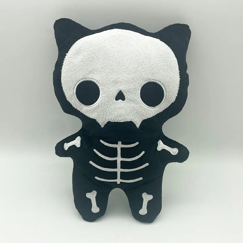 Halloween Plushies Mini Lavender Sleepy Bat Plush Toys Cute Cartoon Skeleton Cat Pillow Soft Ghost Models Halloween Kids Gifts