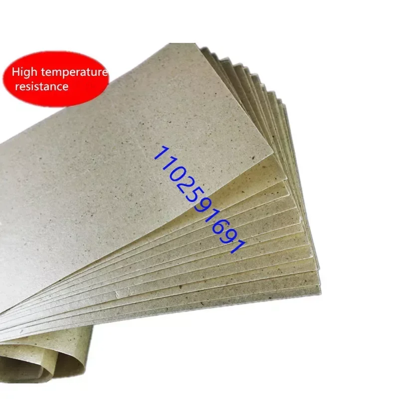 High Temperature Resistant Mica Paper Insulating Mica Sheet For Hot Air Gun Soldering Stations Grilling Heater 330mm*110mm 3Pcs