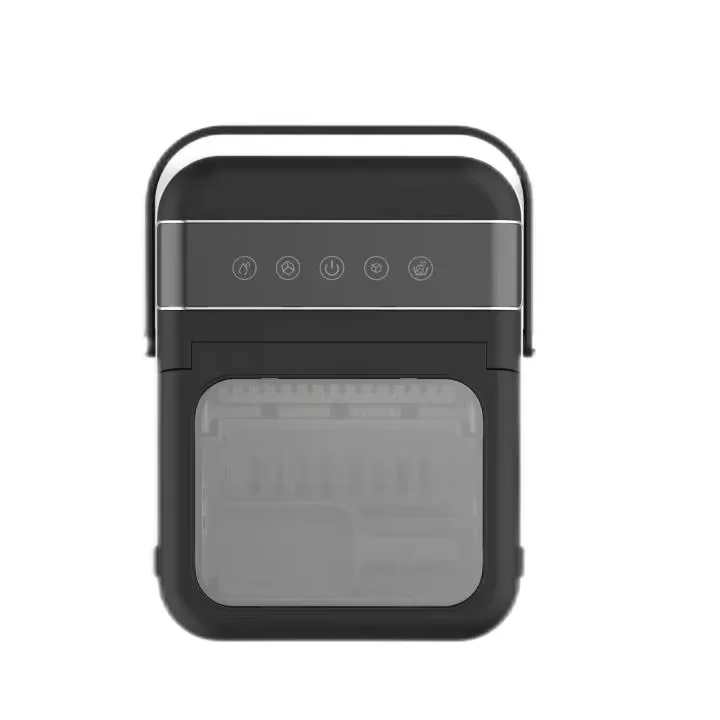 ماكينة صنع الثلج بجودة 220 فولت من ASAS ماكينة صنع مكعبات كونترتوب صغيرة محمولة أوتوماتيكية للسيارة المنزلية ومصدر كهربائي RV