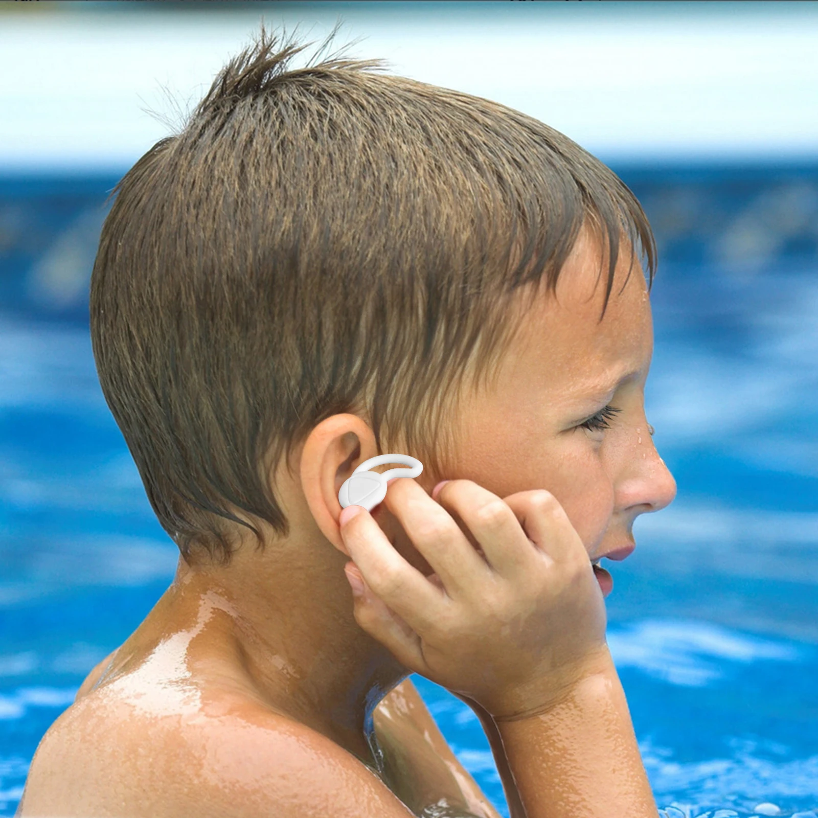 

1Set Waterproof Swimming Ear Plugs Silicone Earplugs Flexible Noise Reduction Pool Shower Ear Protection Swimming Earplugs