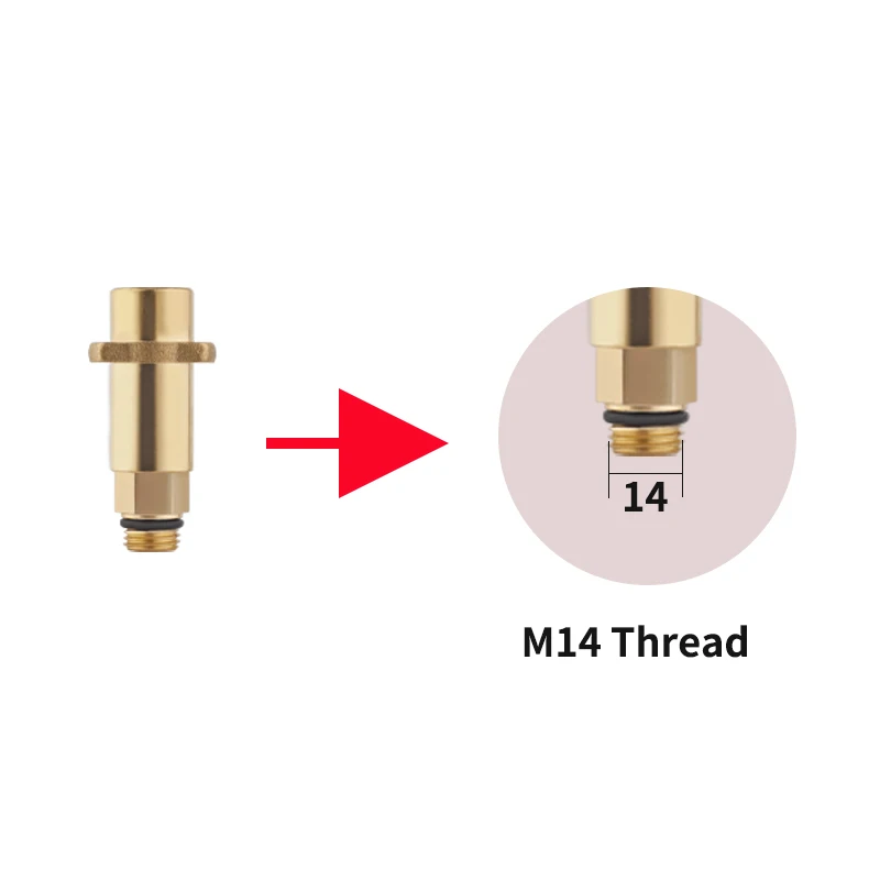 Adapter For Snow Foam Lance 1/4 Quick Connection High Pressure Wash Machine Karcher Lavor Bosch Nilfisk Huter Kranzle