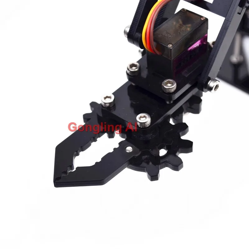 STEM 4 DOF Robotarm Servo SG90 Mechanische Arm Klauw Kit 4-weg Knopbediening Voor Arduino Robotarm DIY Kit Ps2 Programmering Robot