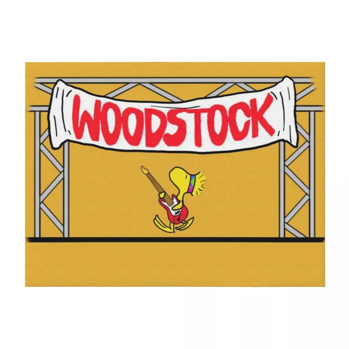 

Woodstock at Woodstock Throw Blanket Heavy Summer Beddings Flannels Decorative Sofa Blankets