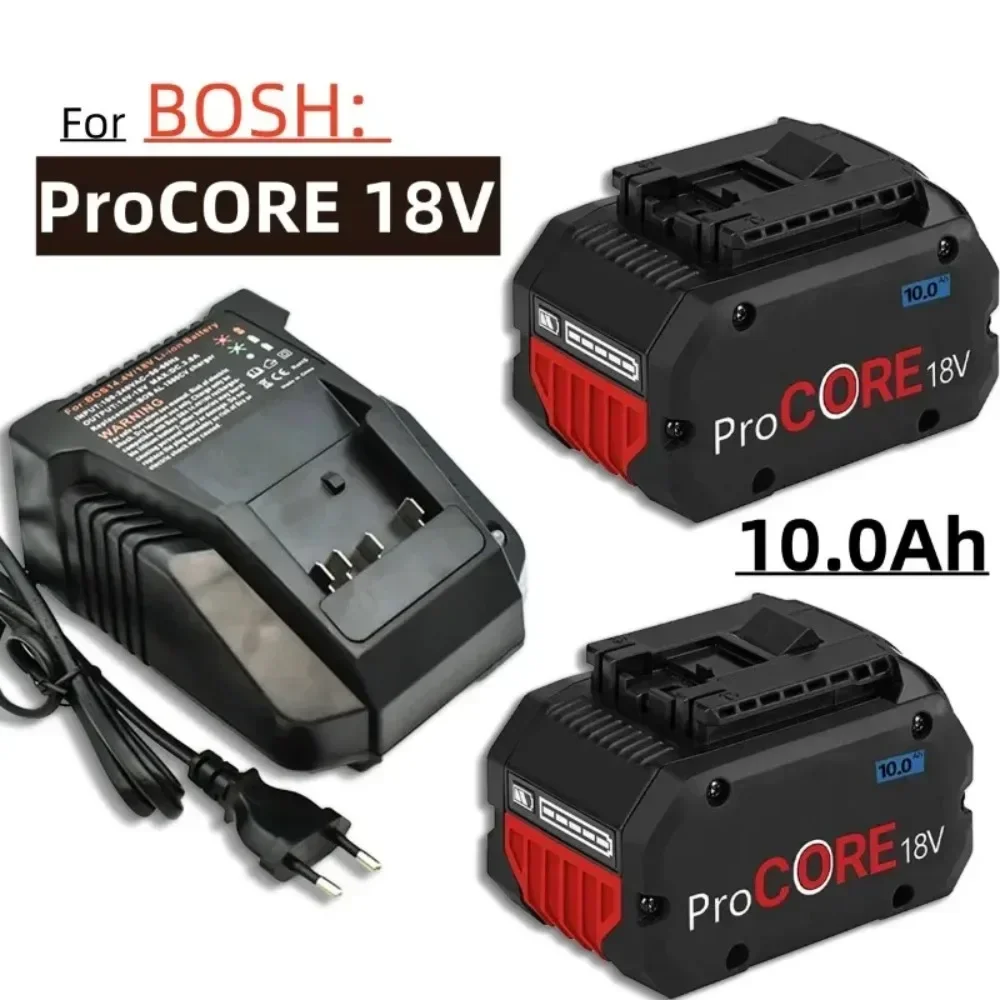 18V 10000mAh ProCORE Replacement Battery for Bosch 18V Professional System Cordless Tools BAT609 BAT618 GBA18V80 21700 Cell