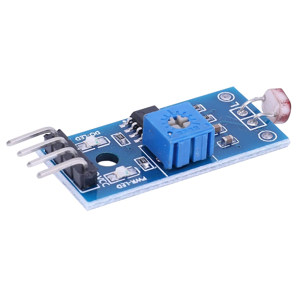 

4-контактный оптический чувствительный модуль сопротивления 3,5 В-5 В LM393 чувствительный модуль датчика света плата детектора света