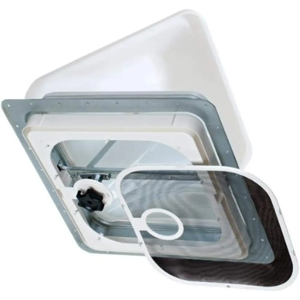 V2092SP-28 Birch White Ventadome - Bladeless