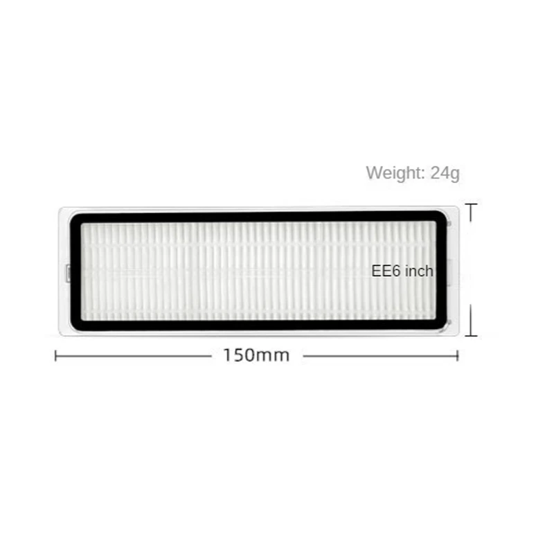 Promotion!5PCS Replacement Hepa Filter For Dreame Bot L10S Ultra/ S10/ S10 Pro Robot Vacuum Cleaner