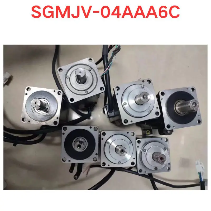 Used SGMJV-04AAA6C servo motor Functional test OK