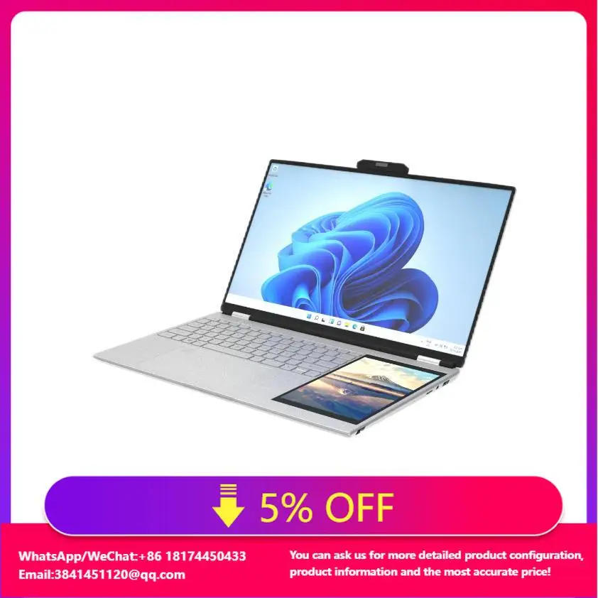 

The Latest Dual Screen Ultra Slim Laptops Brand New Notebook N95 1.7Ghz 32Gb Ram 2Tb Ssd Multi-Purpose Device Business Laptop