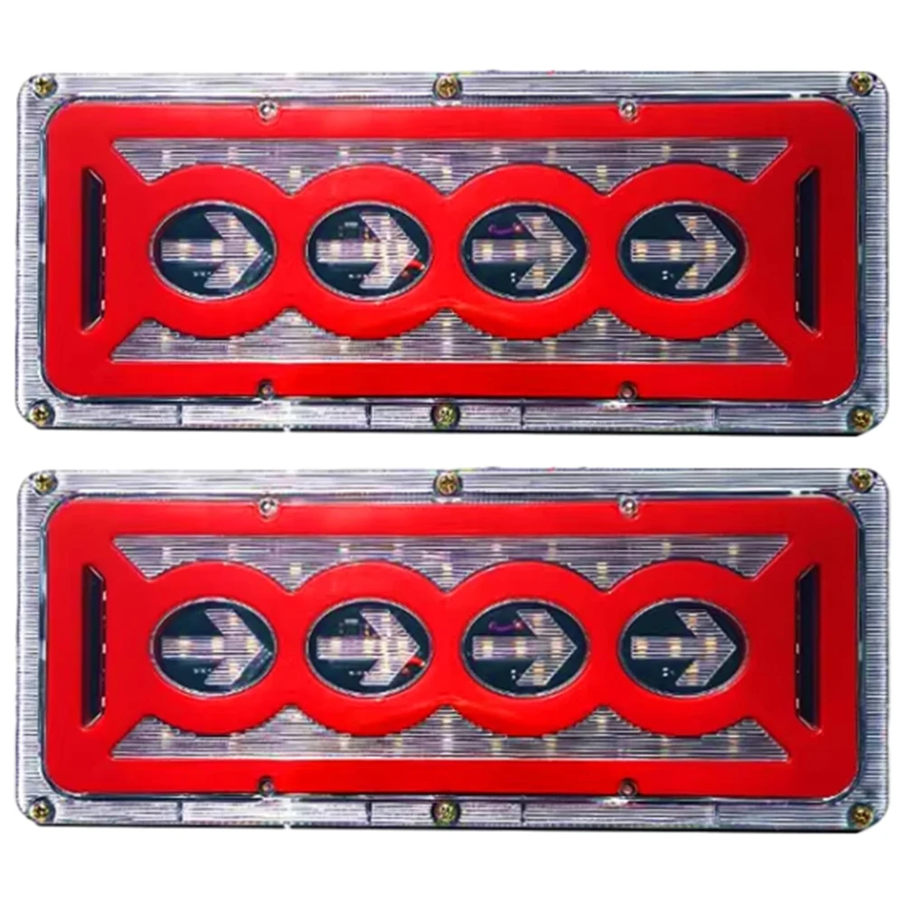 

LED Taillights Car Truck RV Van Bus Light Daytime Running Light Arrow Dynamic Turn Light Reverse Brake Stop Trailer Tail Light
