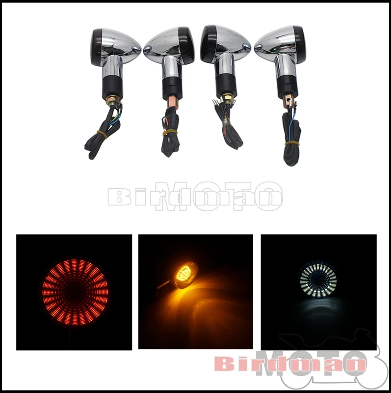 For Suzuki Boulevard M109R VRZ1800 2006-2013 Motorcycle Front Rear LED Turn Signal Light E4 Emark Flash Lamp Blinker Indicator