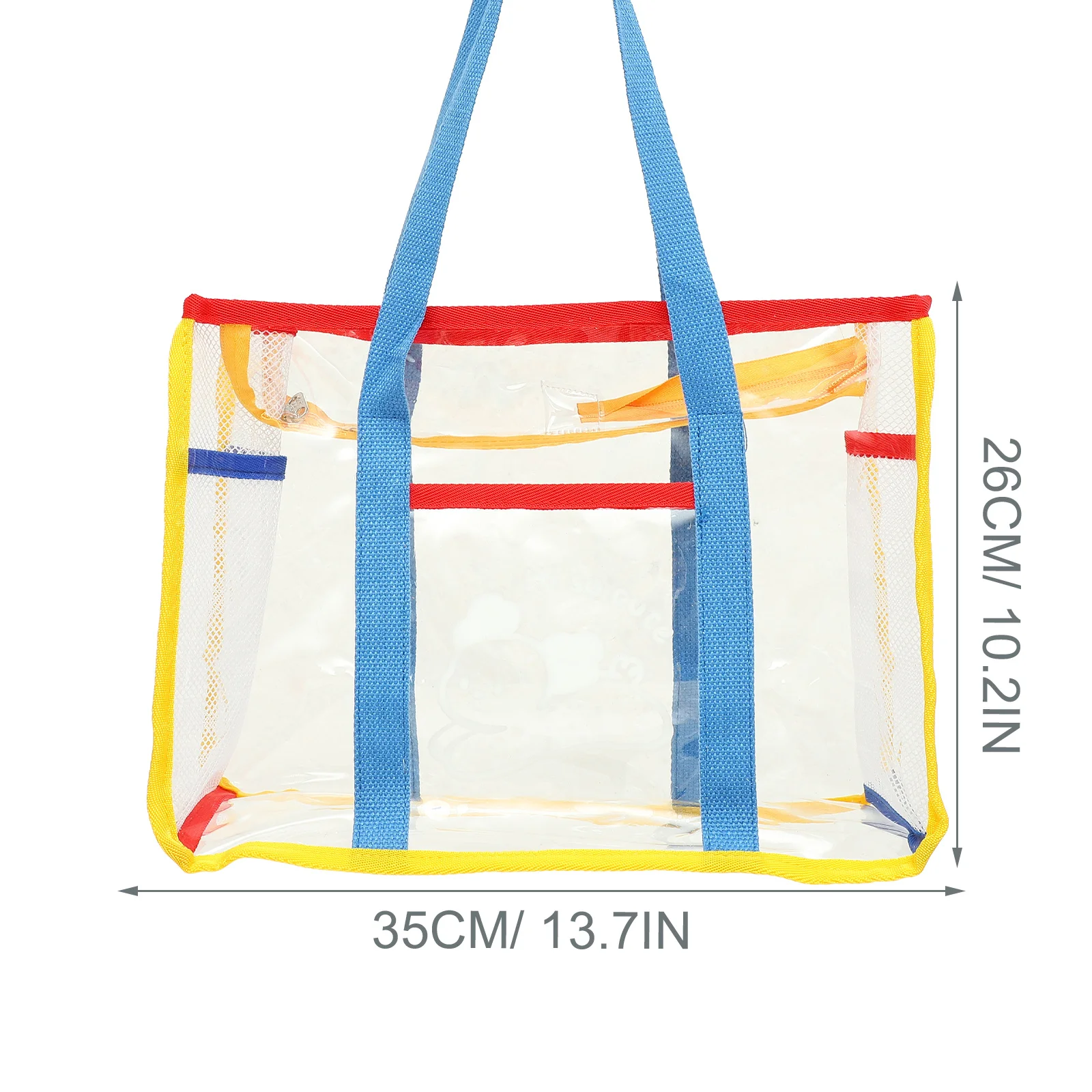 Beach Tote Single Shoulder Bag Lightweight Large Capacity Travel Handbag Durable Mesh Beach Bag for Daily Outdoor Use