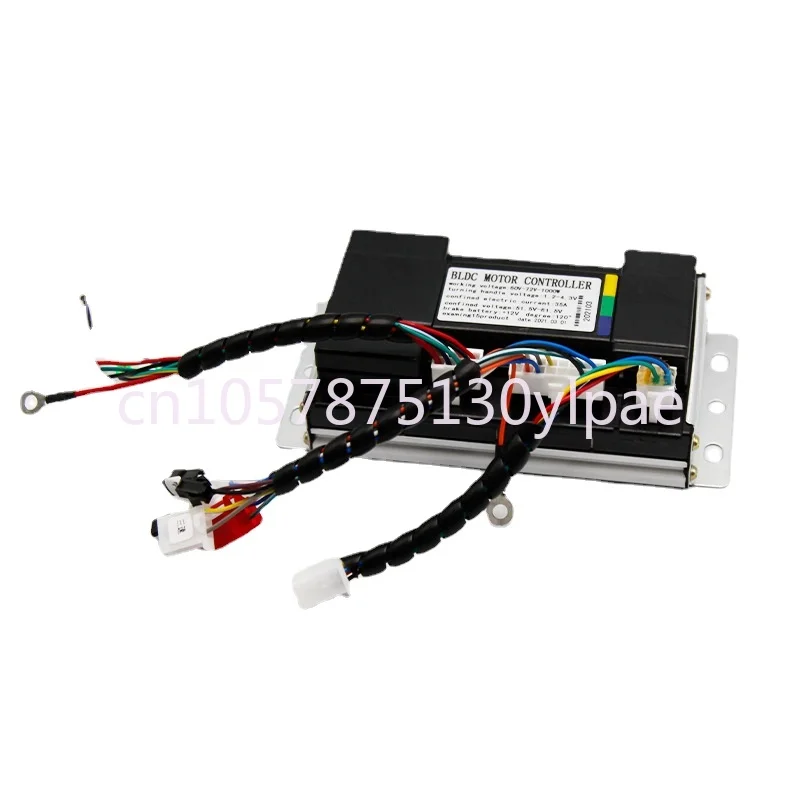 Vector Motor Driver Electric Three-wheel Controller 48V-72V1200W Sine Wave Controller