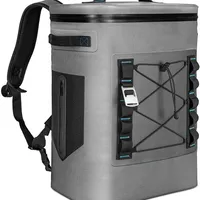 72 Hours Keep Cooler and warm 20L Insulated  Cooler Waterproof backpack  5 Layers Insulation Leakproof Soft Cooler bag