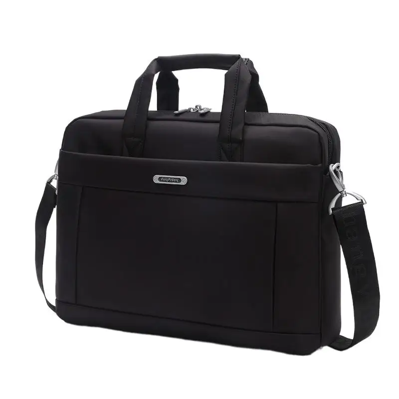 Oxford Bombs Case Sac pour ordinateur portable léger pour homme, sac à main étanche, sac messager lancé par un homme d'affaires, grande capacité, 15 po