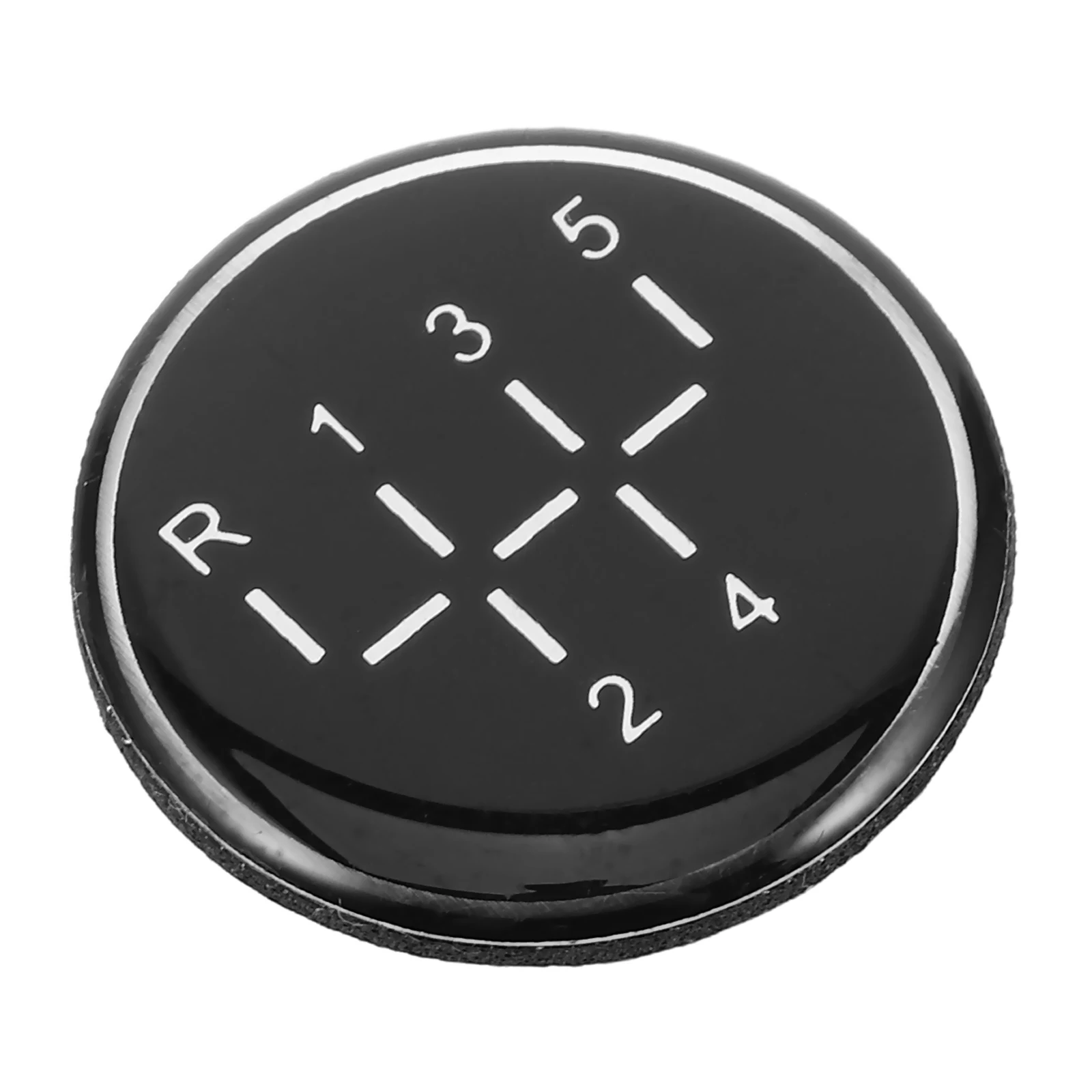 

Manual Gear Shift Knob Sticker 5-Speed Universal Fit For Truck Car Interior High Definition Fade Resistant Adhesive