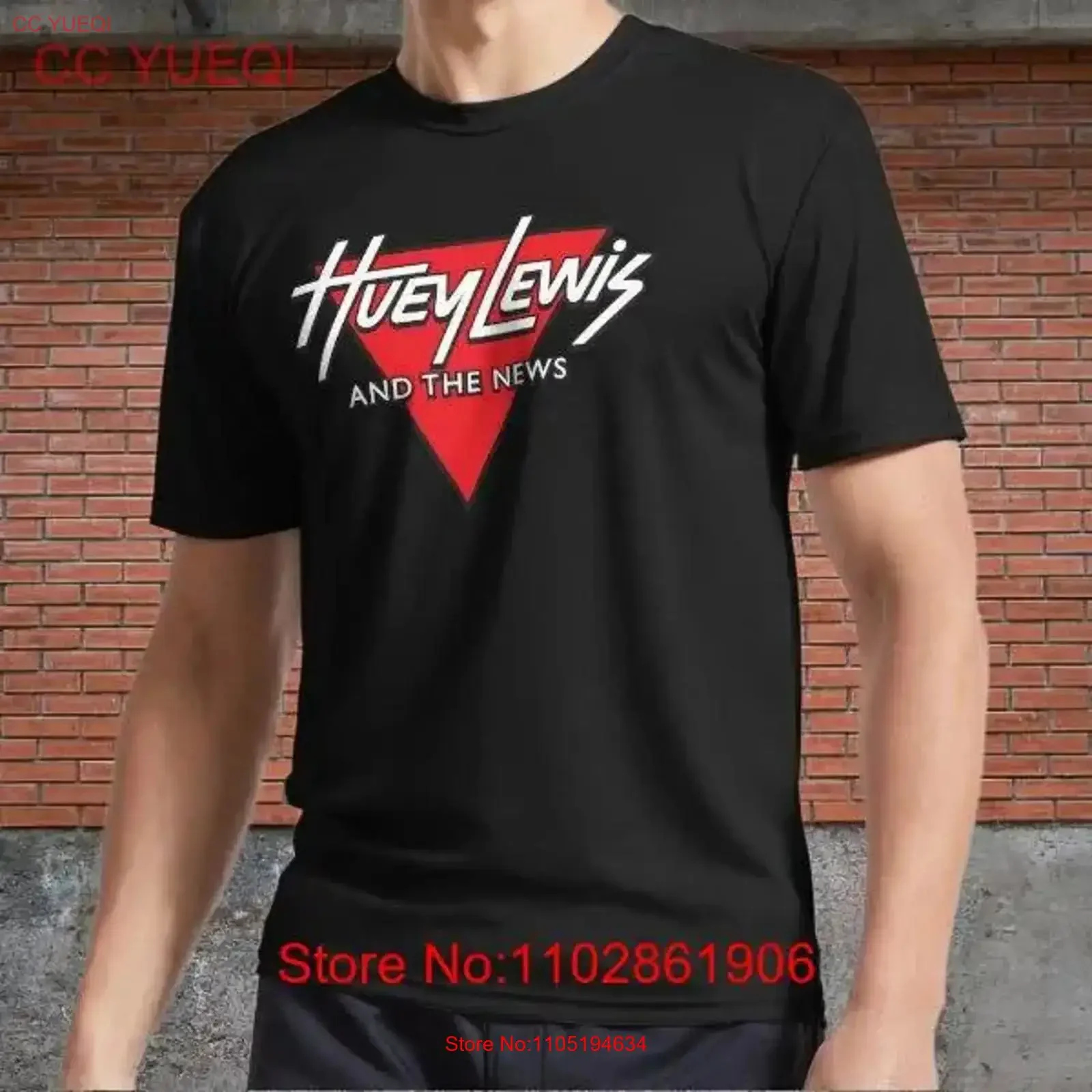 Huey Lewis the News Active T Shirt Logo Men's Funny Size S to 5XL vintage Washed Top For Everyday Wear Casual designer clothes