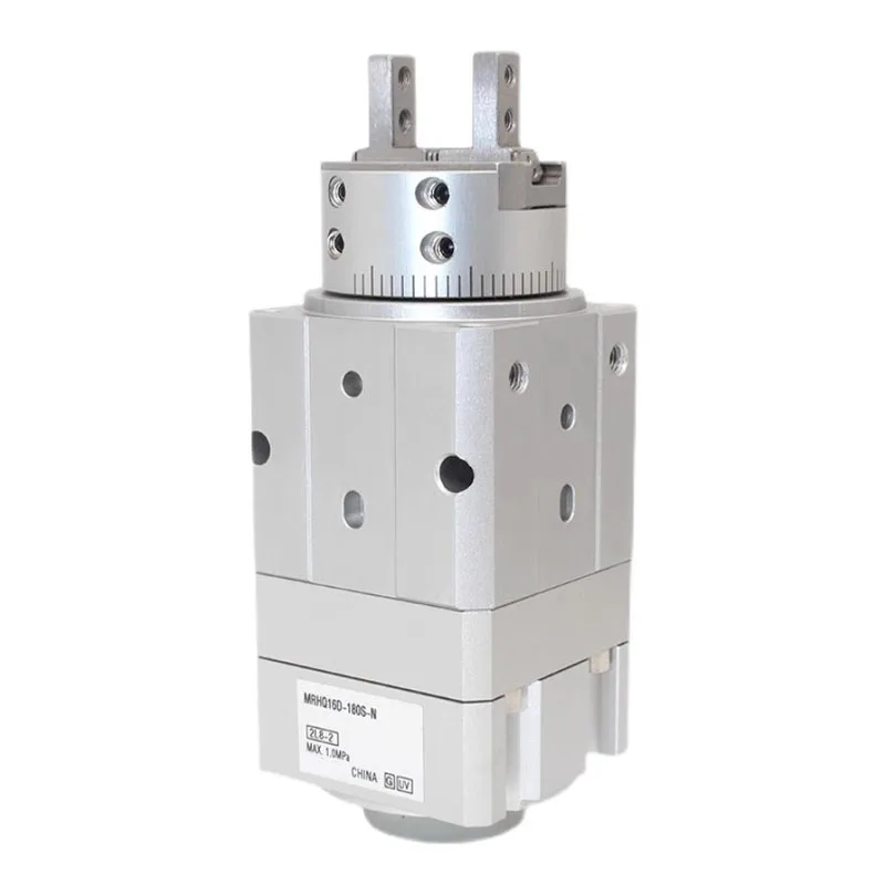 MRHQ سلسلة المحرك الدوار هوائي القابض زاوية الروتاري إصبع اسطوانة MRHQ10D 16D 20D 25D-90S/180S-N #2