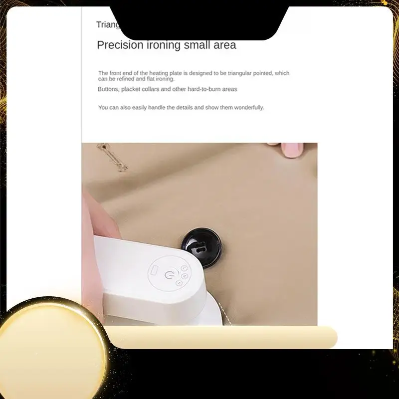 

Dry Wet Handheld Hanging Ironing Machine Travel Mini Steamer Iron For Clothes Travel Size