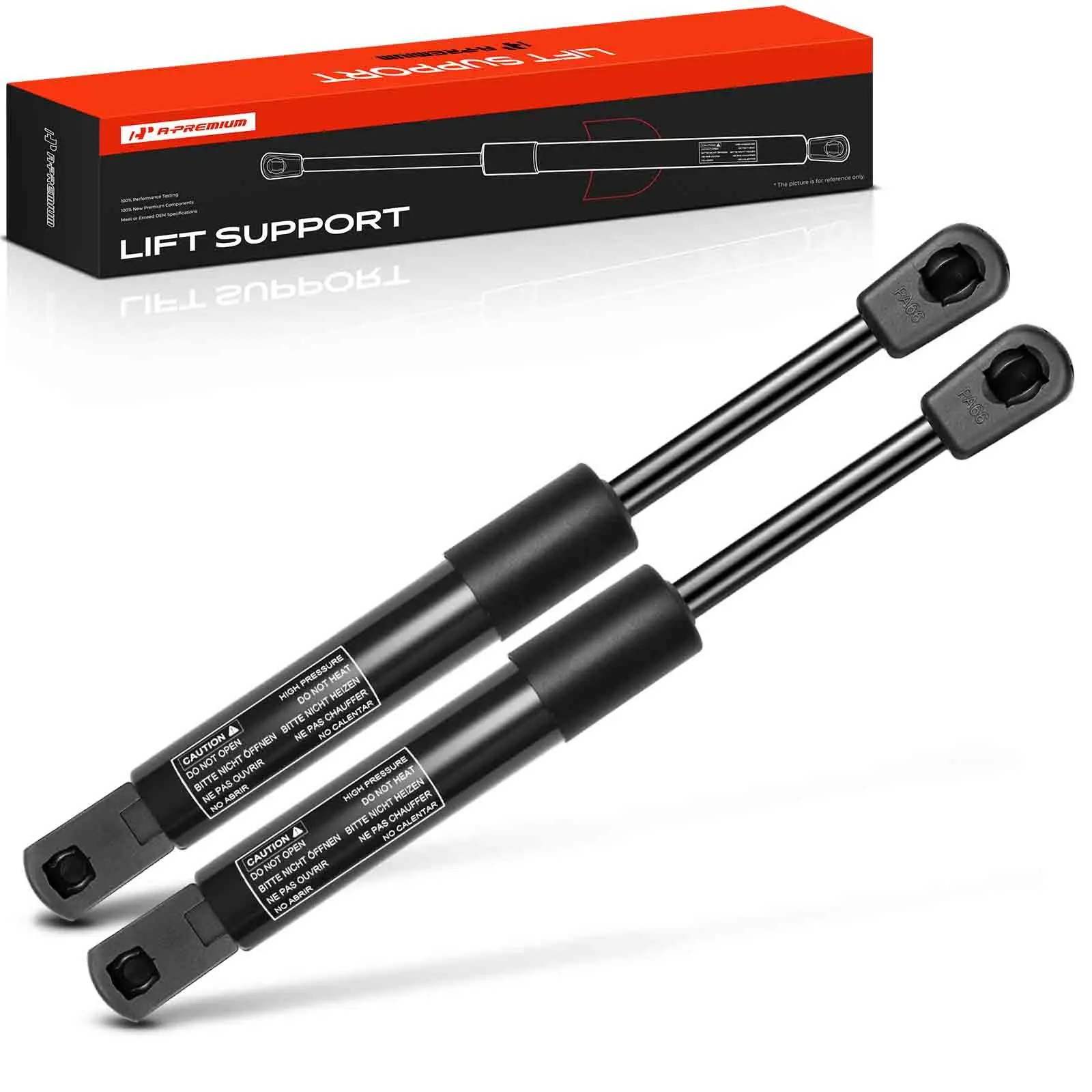 A-Premium 2Pcs Rear Trunk Lift Supports Shocks Struts for Chevrolet Impala 2000-2005 Lumina 2000-2001 Monte Carlo 2000-2007