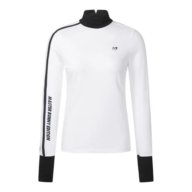 

Women's Golf Apparel Long-Sleeve Athletic T-Shirt Slim-Fit Flattering Spring/Fall Crew Neck Polo Shirt